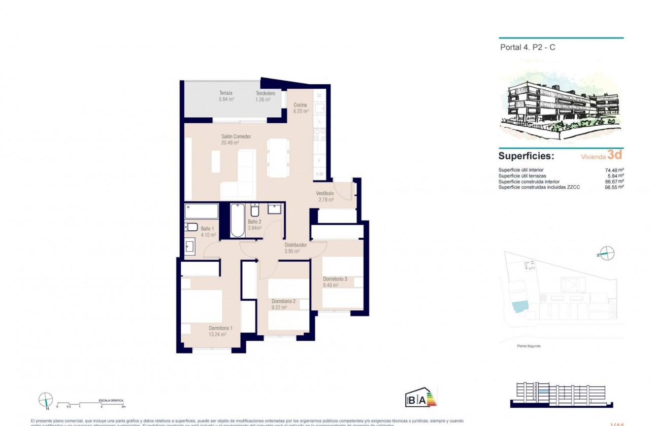 Nouvelle construction - Appartement - Alicante - San Agustín-PAU 2