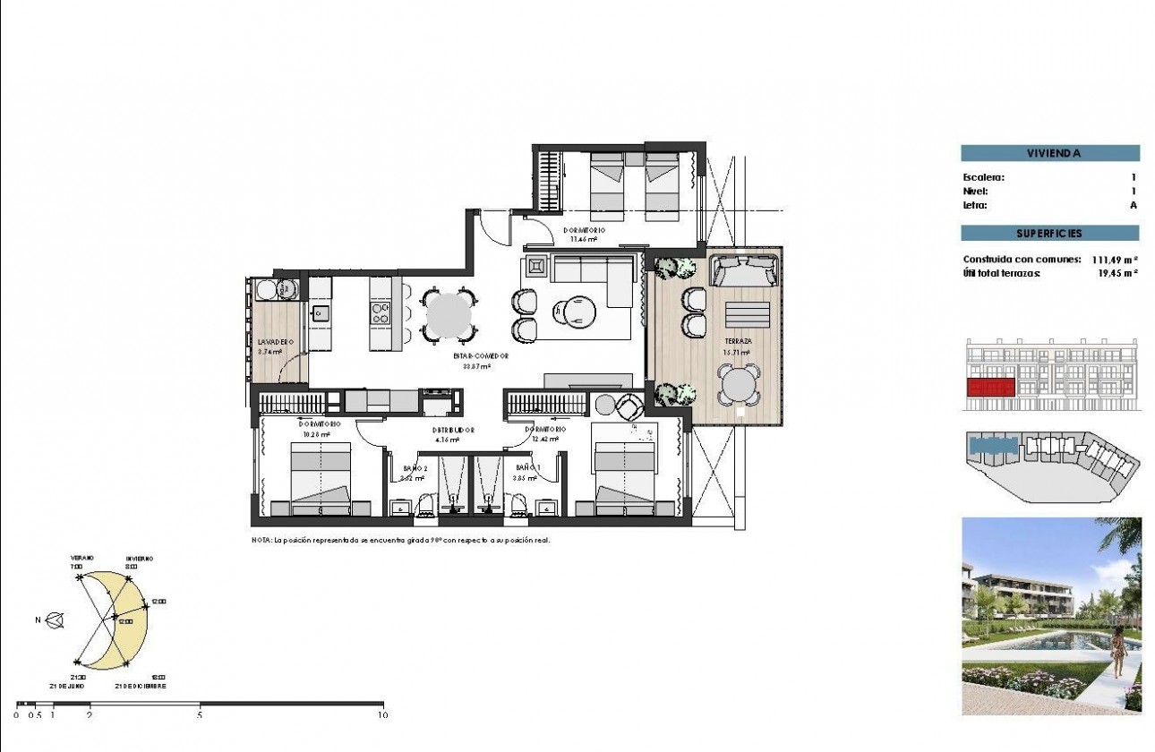 Nouvelle construction - Appartement - Torre - Pacheco - Santa Rosalia Lake And Life Resort