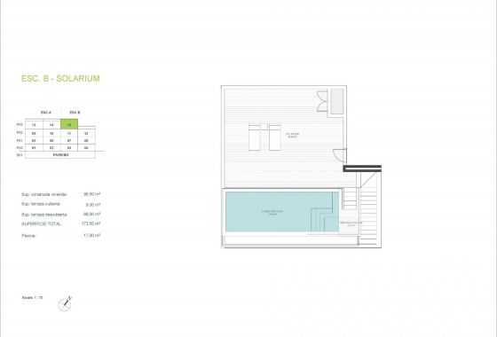 Nouvelle construction - Attique - Orihuela - Las Colinas Golf