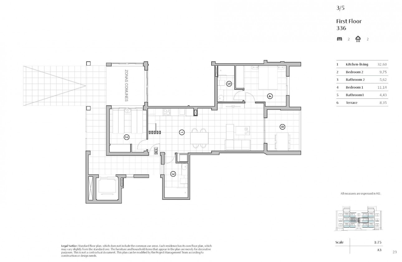 Nouvelle construction - Appartement - Orihuela Costa - PAU 8