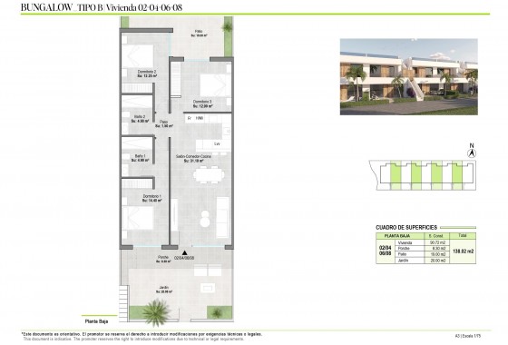 Nueva construcción  - Bungalow - Alhama de Murcia - Condado de Alhama