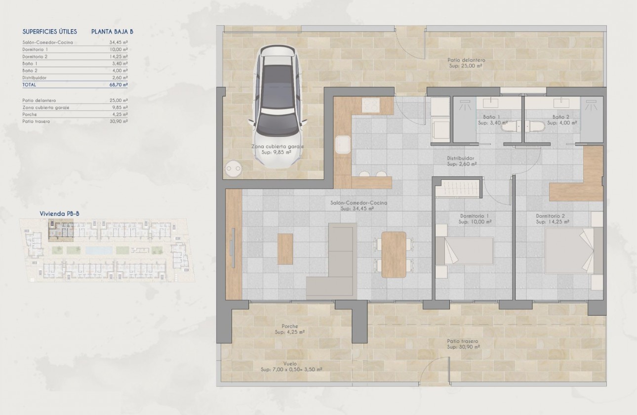 New Build - Bungalow - Torre - Pacheco - Torrepacheco