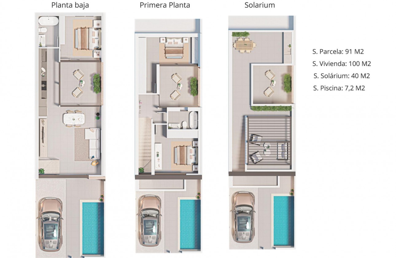 Nouvelle construction - Villa - San Pedro del Pinatar - Pueblo