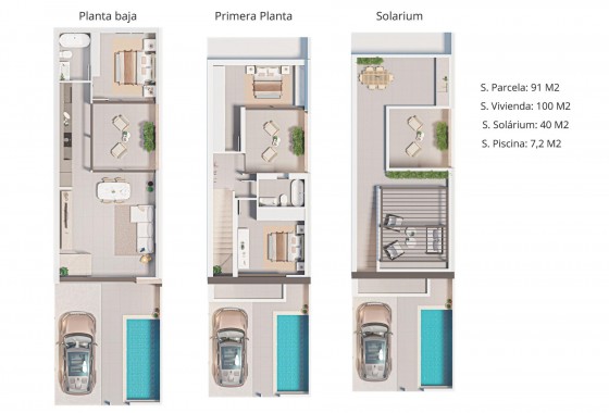 Nouvelle construction - Villa - San Pedro del Pinatar - Pueblo