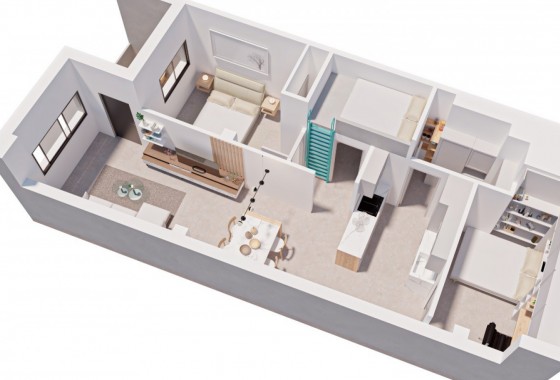 New Build - Apartment / flat - Pilar de la Horadada