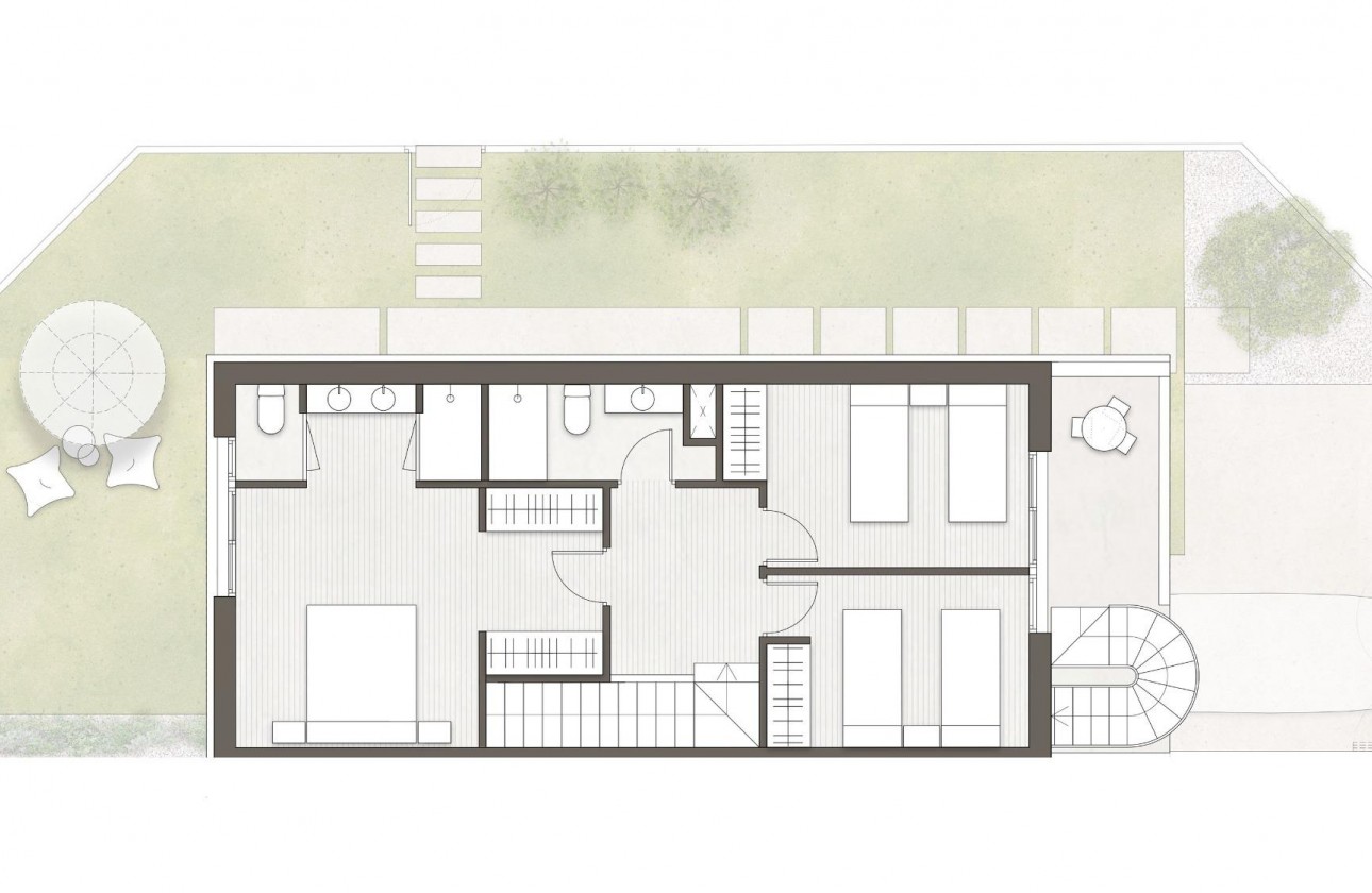 New Build - Villa - Pilar de la Horadada - pueblo