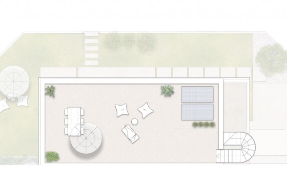 New Build - Villa - Pilar de la Horadada - pueblo