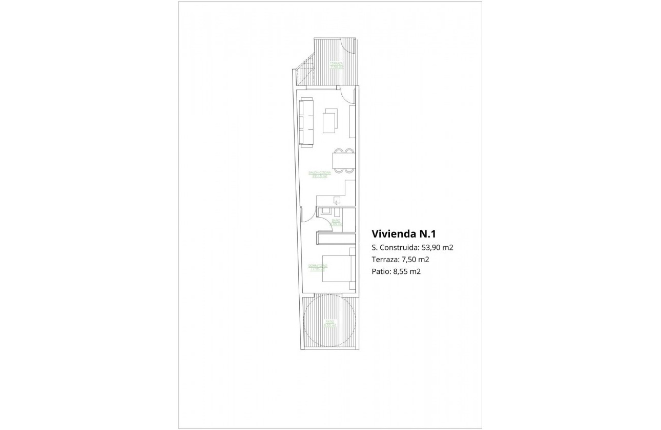 New Build - Bungalow - San Pedro del Pinatar - Los antolinos