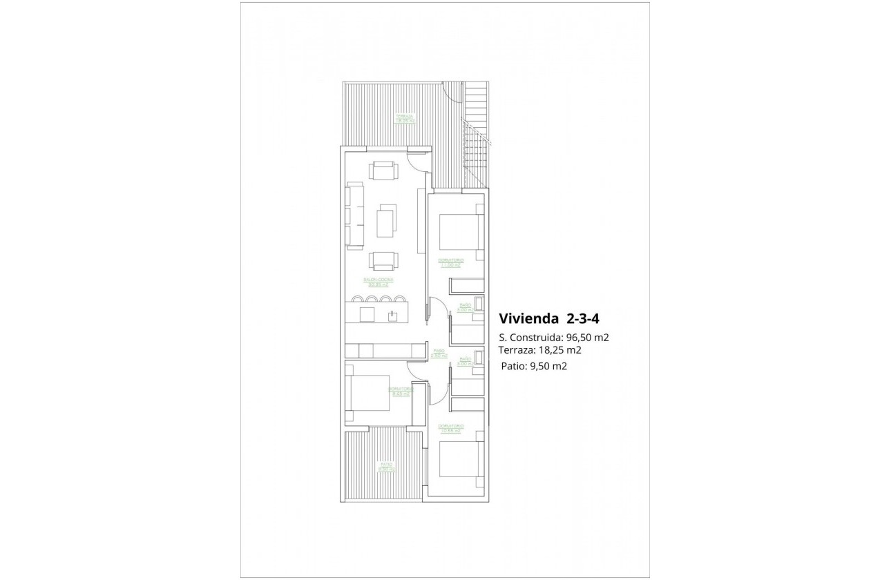 Nouvelle construction - Bungalow - San Pedro del Pinatar - Los antolinos