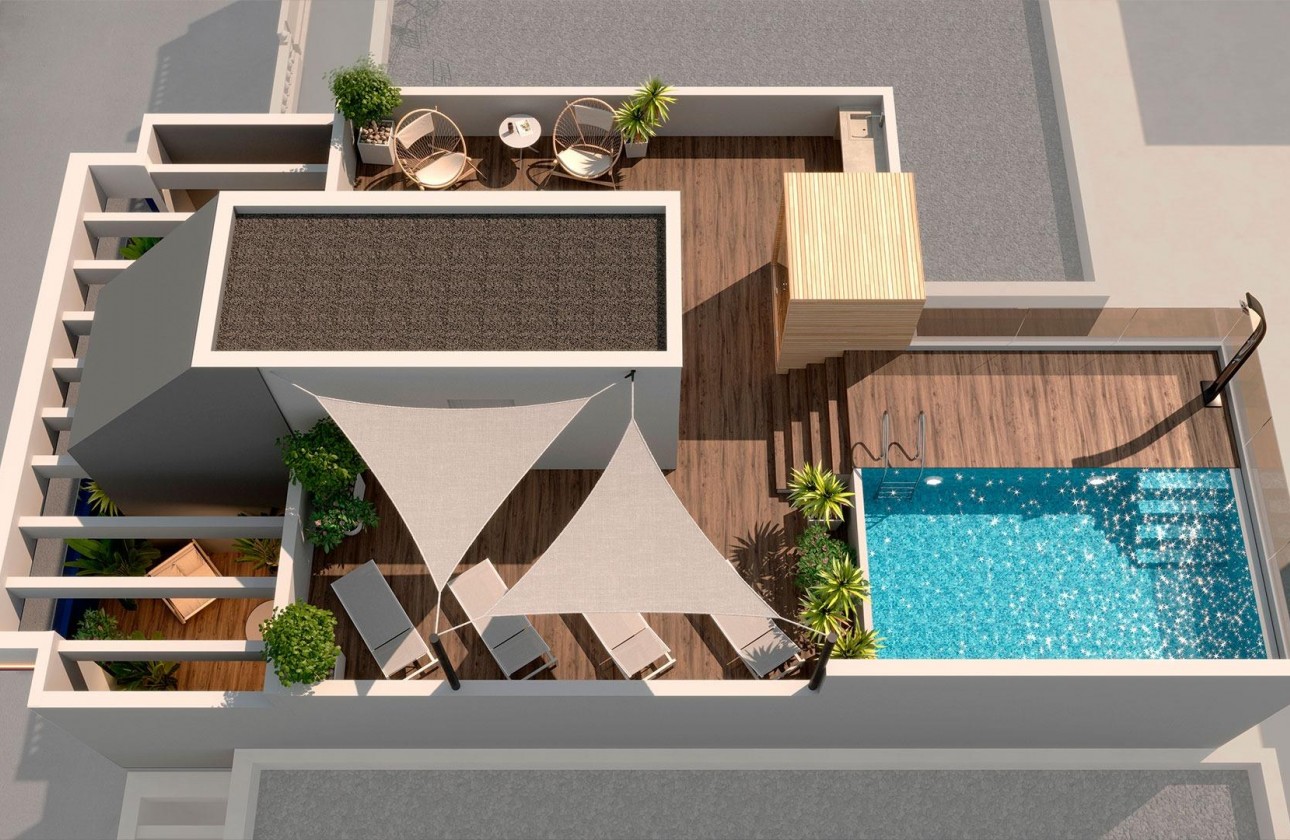 Nueva construcción  - Apartamento / piso - Torrevieja - Playa del Acequión