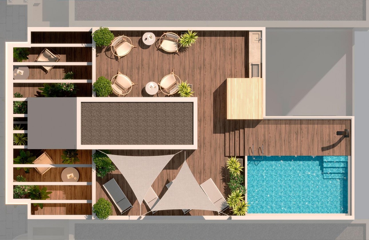 Nueva construcción  - Apartamento / piso - Torrevieja - Playa del Acequión