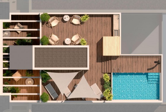 Nueva construcción  - Apartamento / piso - Torrevieja - Playa del Acequión