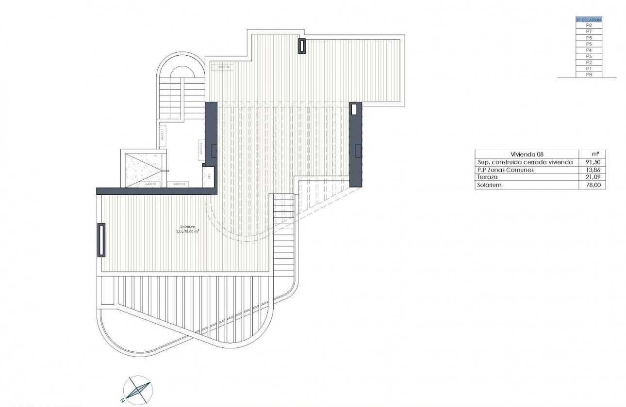 Nouvelle construction - Attique - Guardamar del Segura - Avenida del Puerto