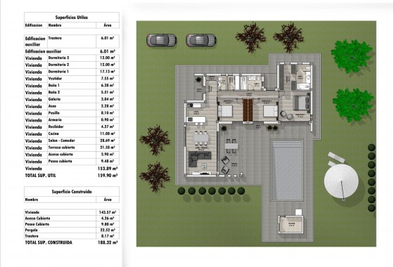 Nouvelle construction - Villa - Aspe - Poligono 19