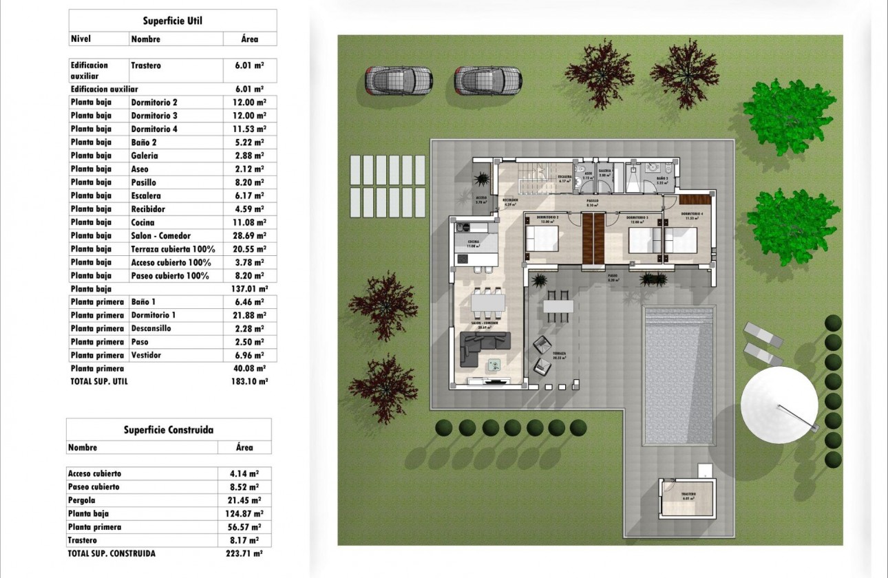 Nouvelle construction - Villa - Aspe - Poligono 19