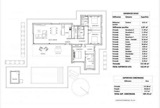 New Build - Villa - Aspe - Poligono 19