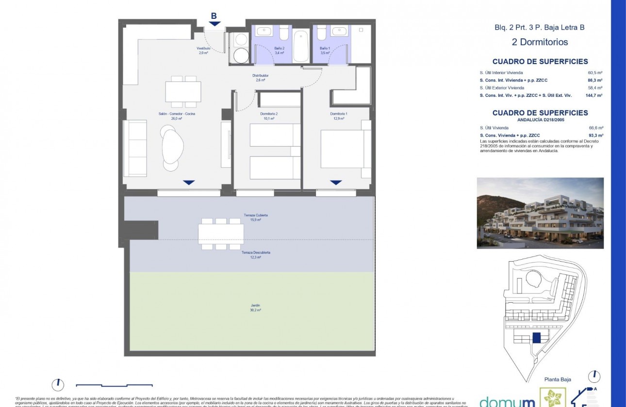 Nouvelle construction - Appartement - Pulpi - Aguilón Golf