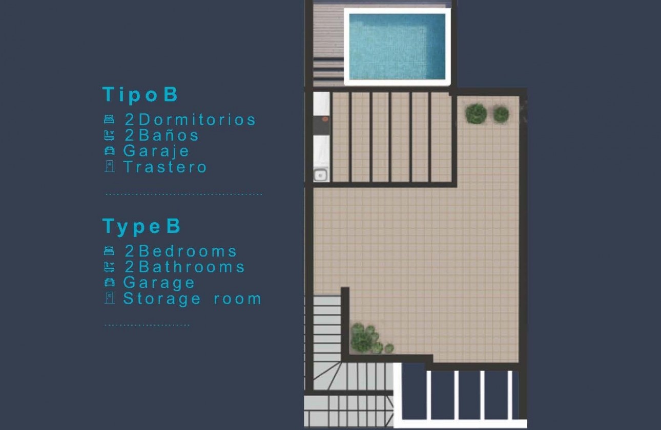 Nouvelle construction - Bungalow - San Pedro del Pinatar - Los Pinos