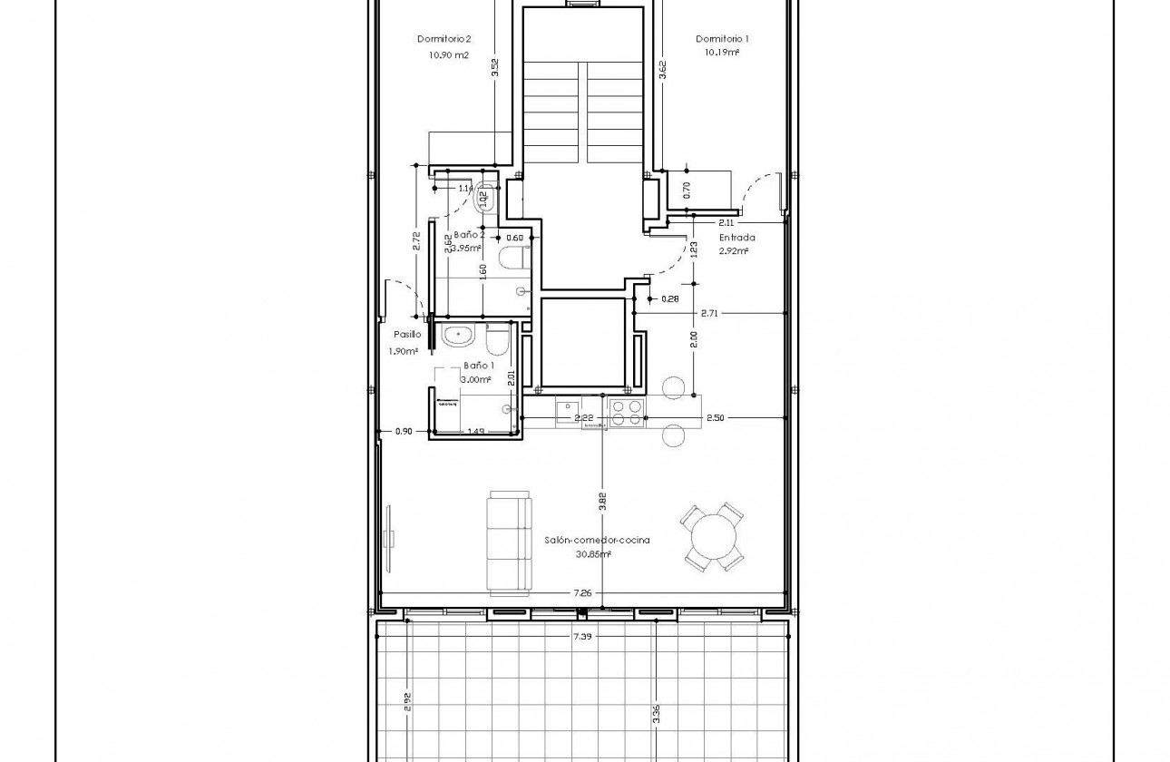 Nouvelle construction - Attique - Alicante - Centro