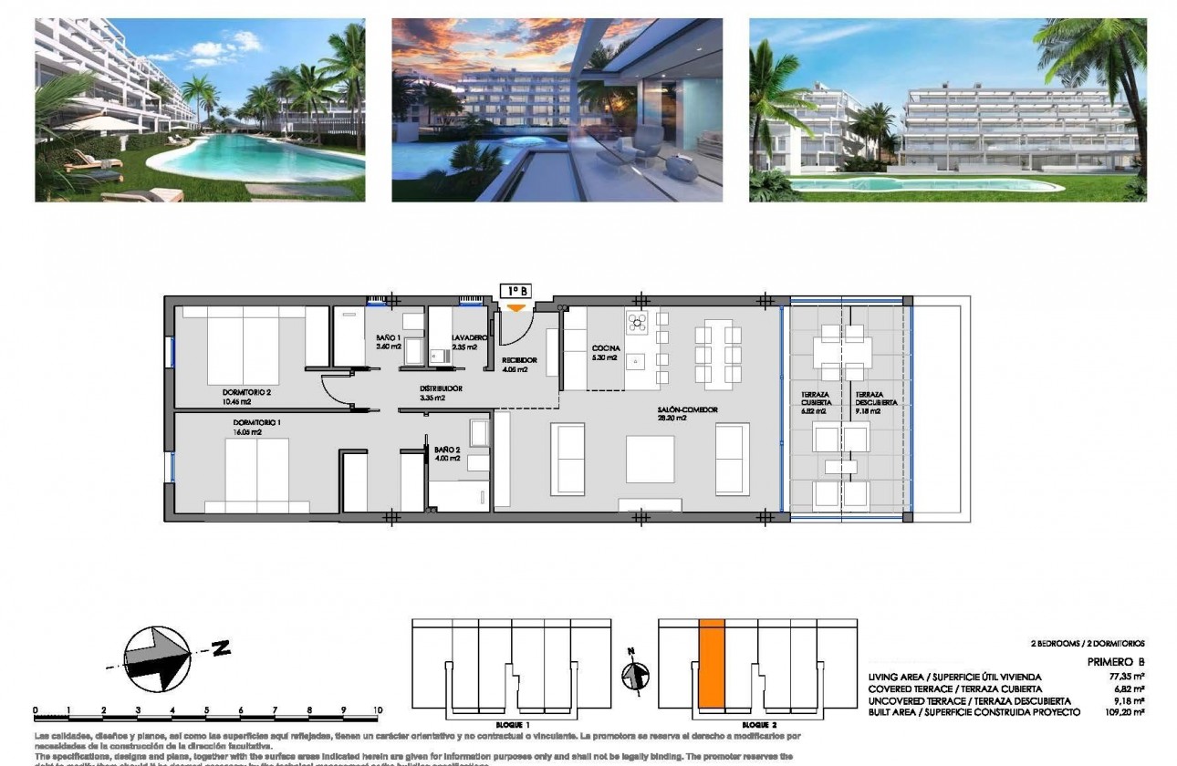 Nouvelle construction - Appartement - Cartagena - Mar de Cristal