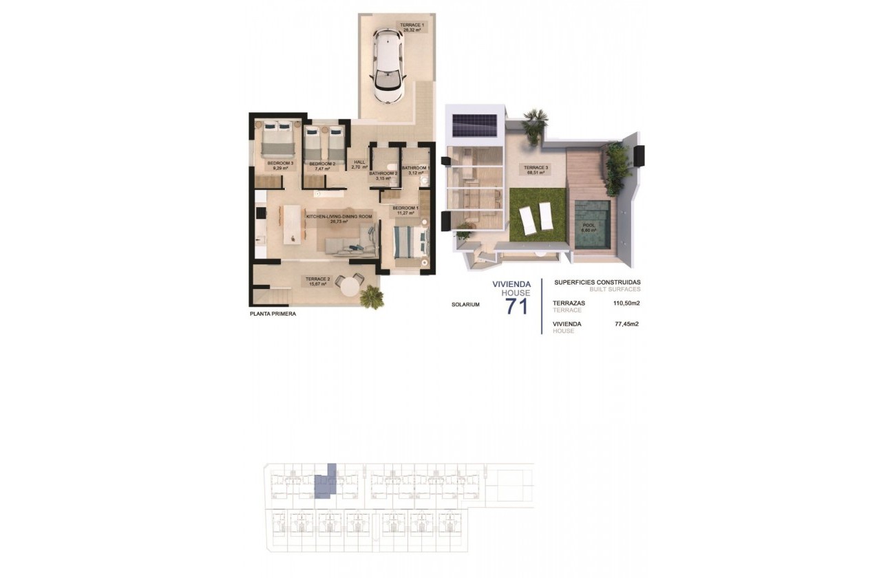 Nueva construcción  - Bungalow - Pilar de la Horadada - La Torre de la Horadada