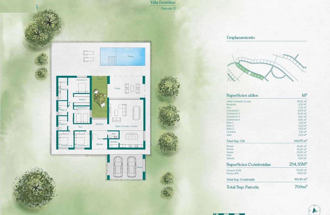 Nouvelle construction - Villa - Fuente Álamo - Hacienda del Alamo