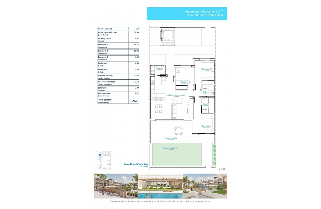 Nueva construcción  - Apartamento / piso - Pilar de la Horadada - Playa de las Higuericas