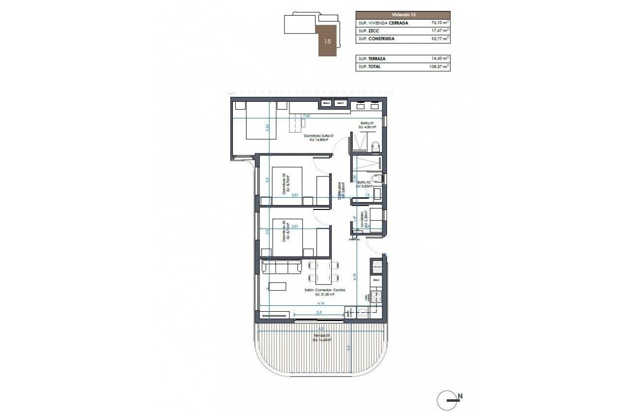 New Build - Apartment / flat - Guardamar del Segura - Camino del Puerto
