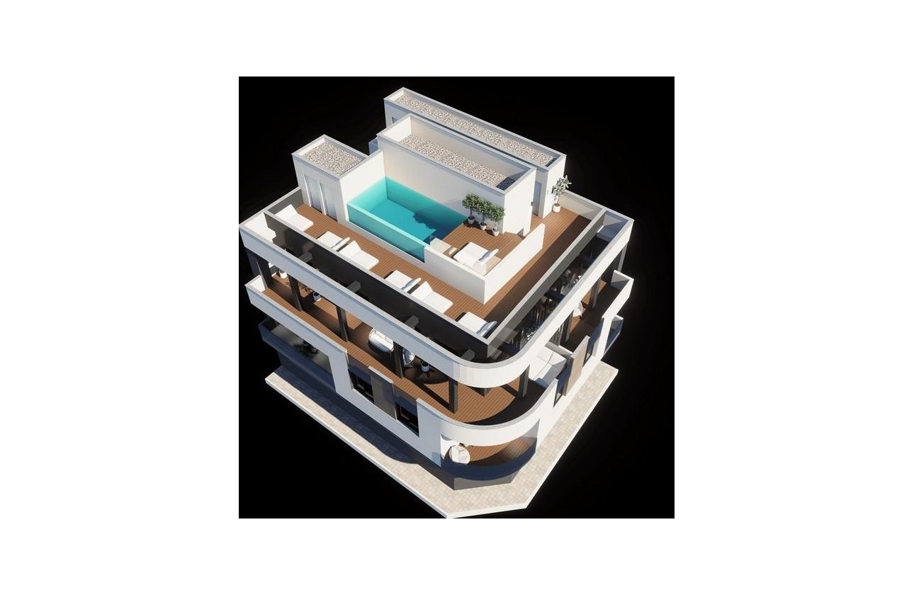 Nouvelle construction - Attique - Torrevieja - Centro