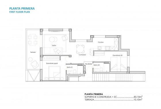 Nouvelle construction - Appartement - Torre - Pacheco - Santa Rosalia Lake And Life Resort