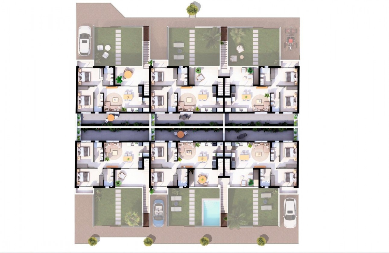 New Build - Bungalow - San Pedro del Pinatar - Lo pagan