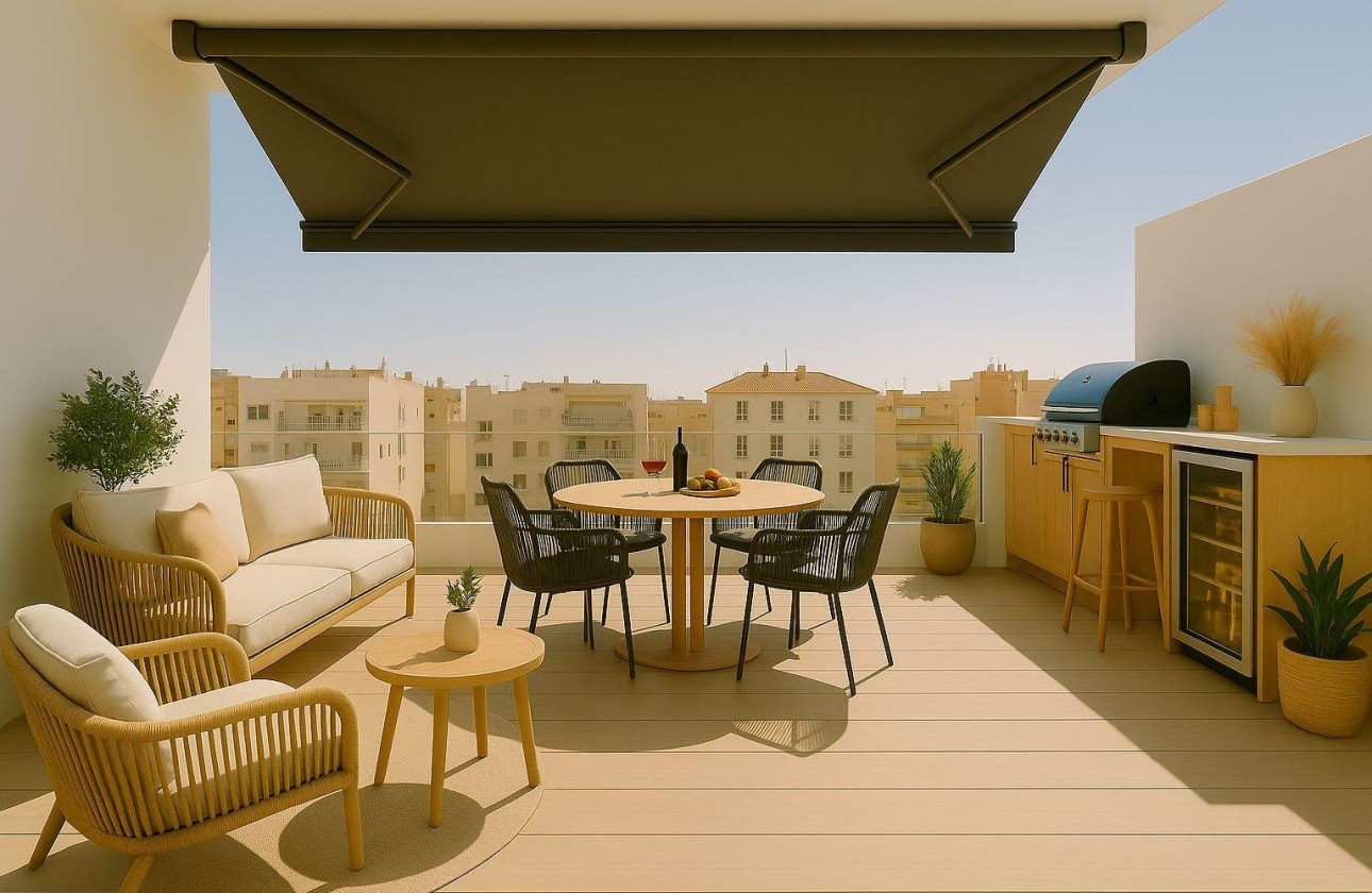 Nouvelle construction - Attique - Guardamar del Segura - Pueblo