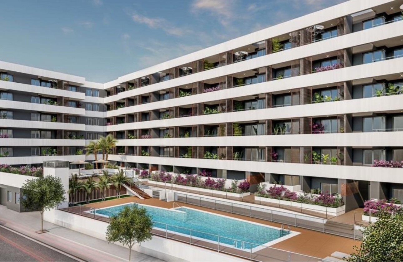 New Build - Apartment / flat - Águilas - Playa de Levante