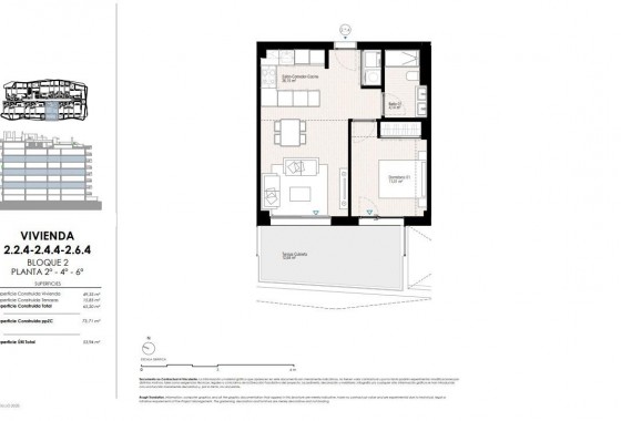 Nouvelle construction - Appartement - Villajoyosa - Playa del Torres