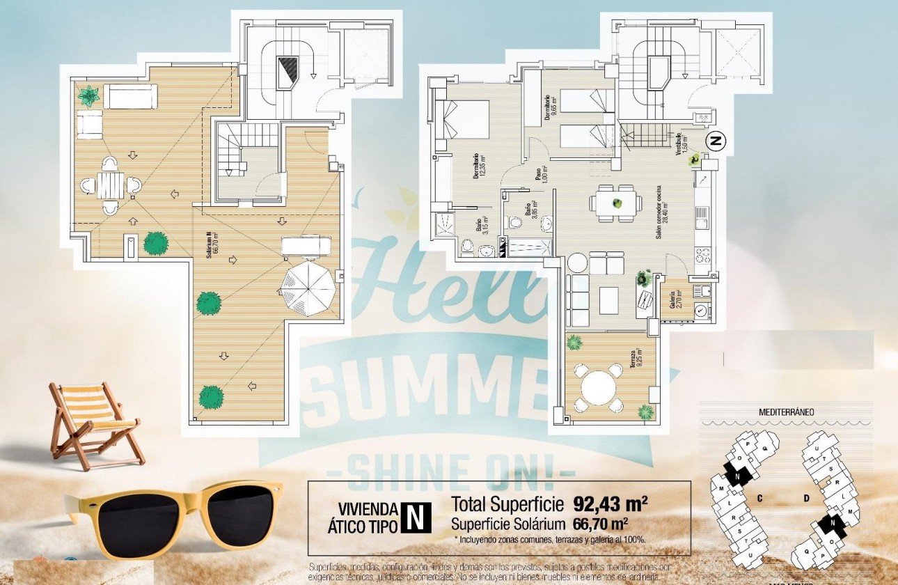 Nouvelle construction - Attique - La Manga del Mar Menor - La Manga