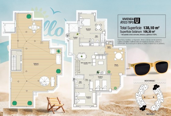 Nouvelle construction - Attique - La Manga del Mar Menor - La Manga