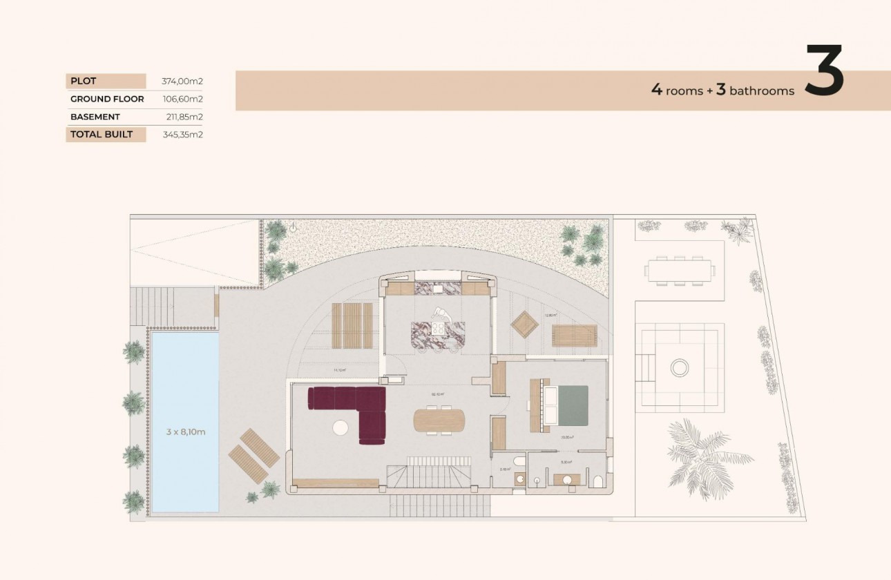 Nueva construcción  - Chalet - Algorfa - La finca golf