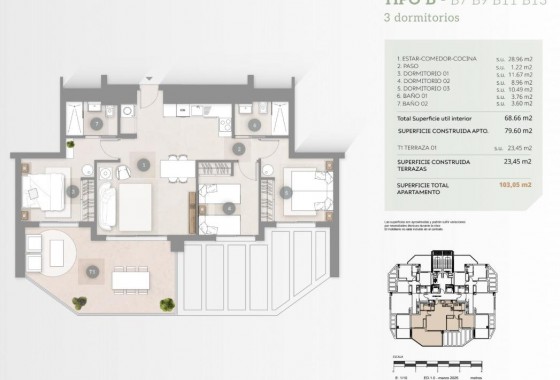 Nouvelle construction - Appartement - Calpe - Playa Cantal Roig