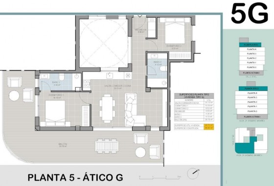 Nouvelle construction - Attique - Torrevieja - El Acequión