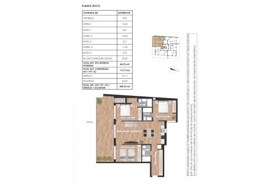 Nouvelle construction - Attique - Torrevieja - PARQUE DE LAS NACIONES