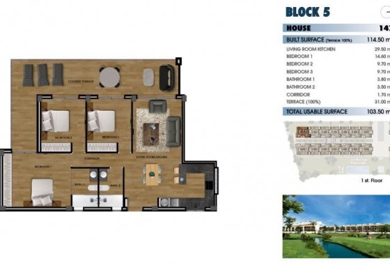 Nouvelle construction - Appartement - Los Alcázares - La Serena Golf