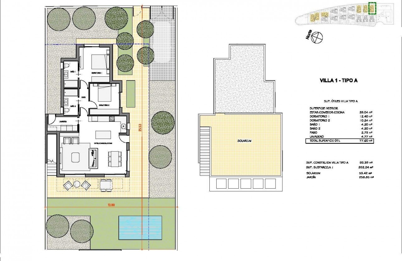 Nueva construcción  - Chalet - Fuente Álamo - Hacienda Del Álamo Golf