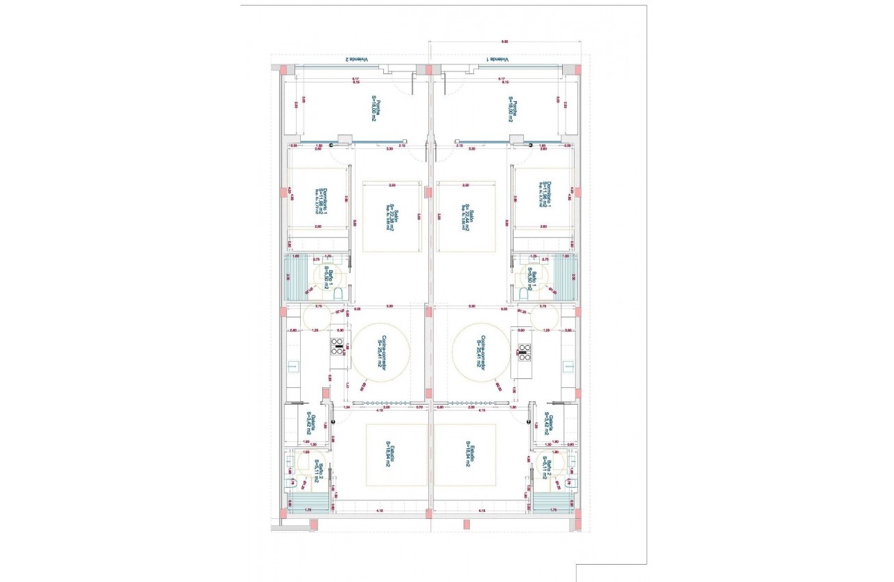 New Build - Apartment / flat - Catral - pueblo