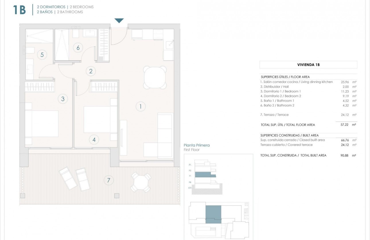 Nouvelle construction - Appartement - Benijofar - Pueblo