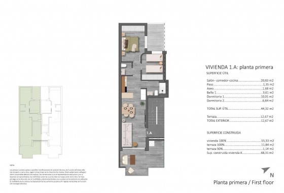 New Build - Apartment / flat - Pilar de la Horadada - TORRE DE LA HORADADA