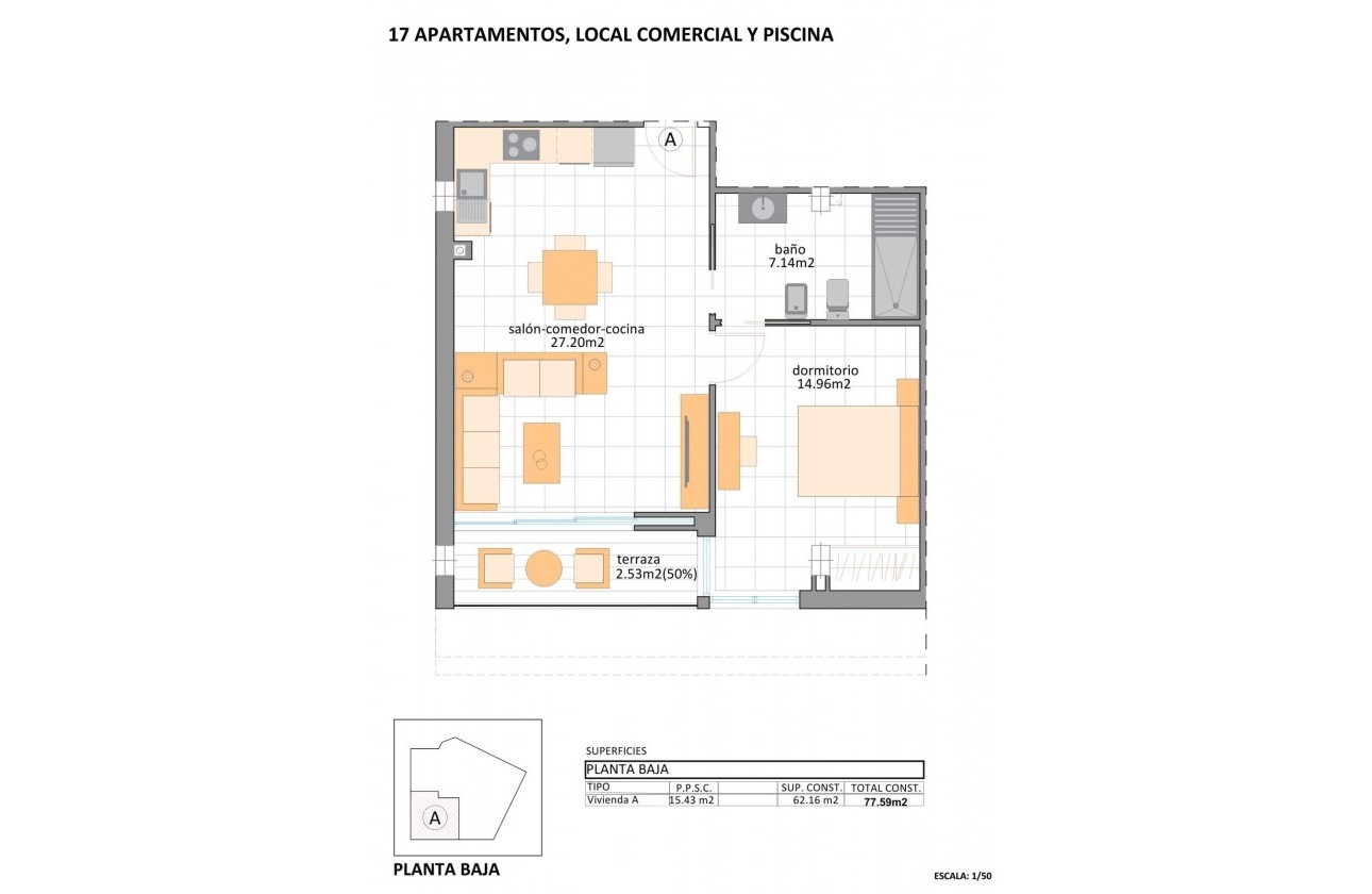 Nouvelle construction - Appartement - San Pedro del Pinatar - Lo pagan