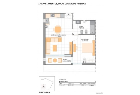 Nouvelle construction - Appartement - San Pedro del Pinatar - Lo pagan