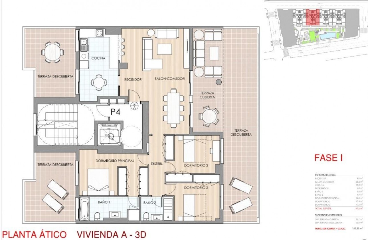 Nouvelle construction - Attique - Águilas - Playa de Levante