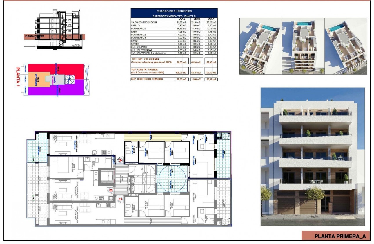 Nouvelle construction - Appartement - Torrevieja - Centro