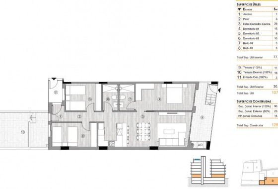 Nouvelle construction - Appartement - Torrevieja - Centro